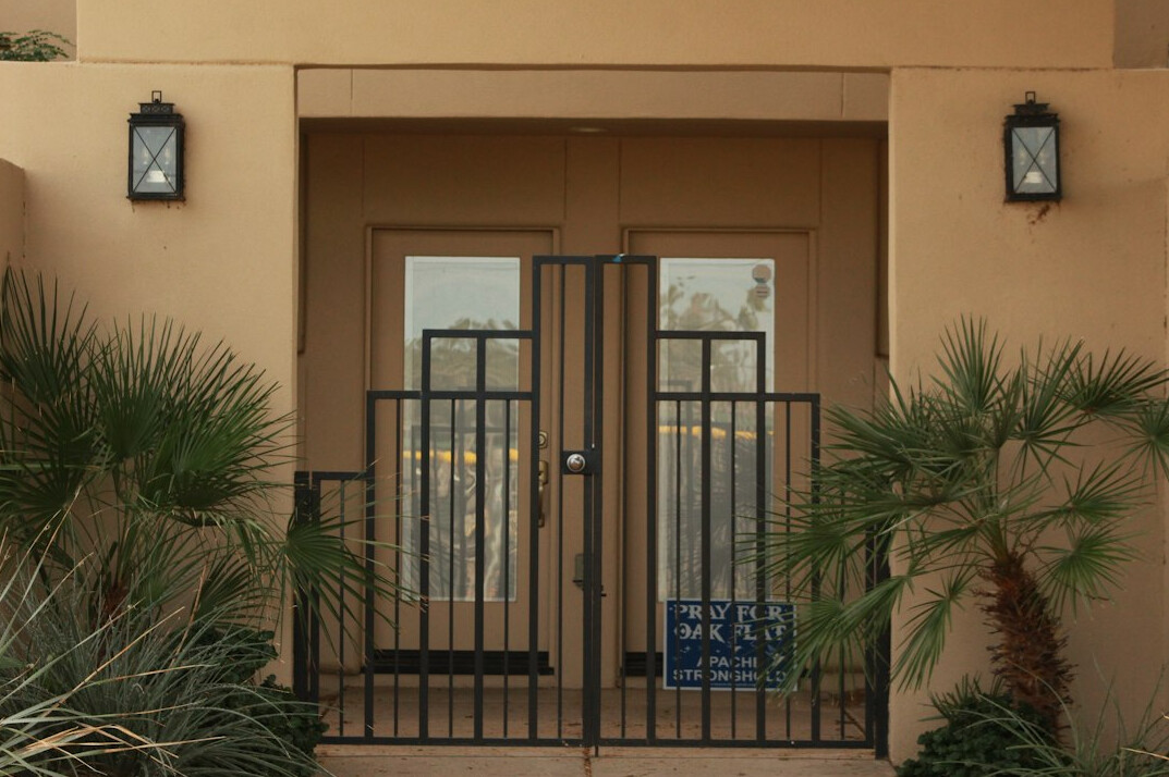 cozy senior community entrance