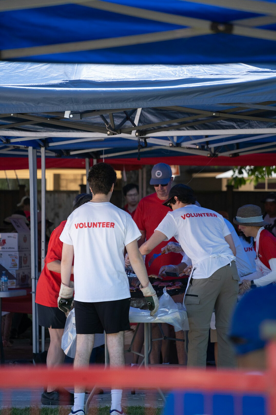 seniors at community event